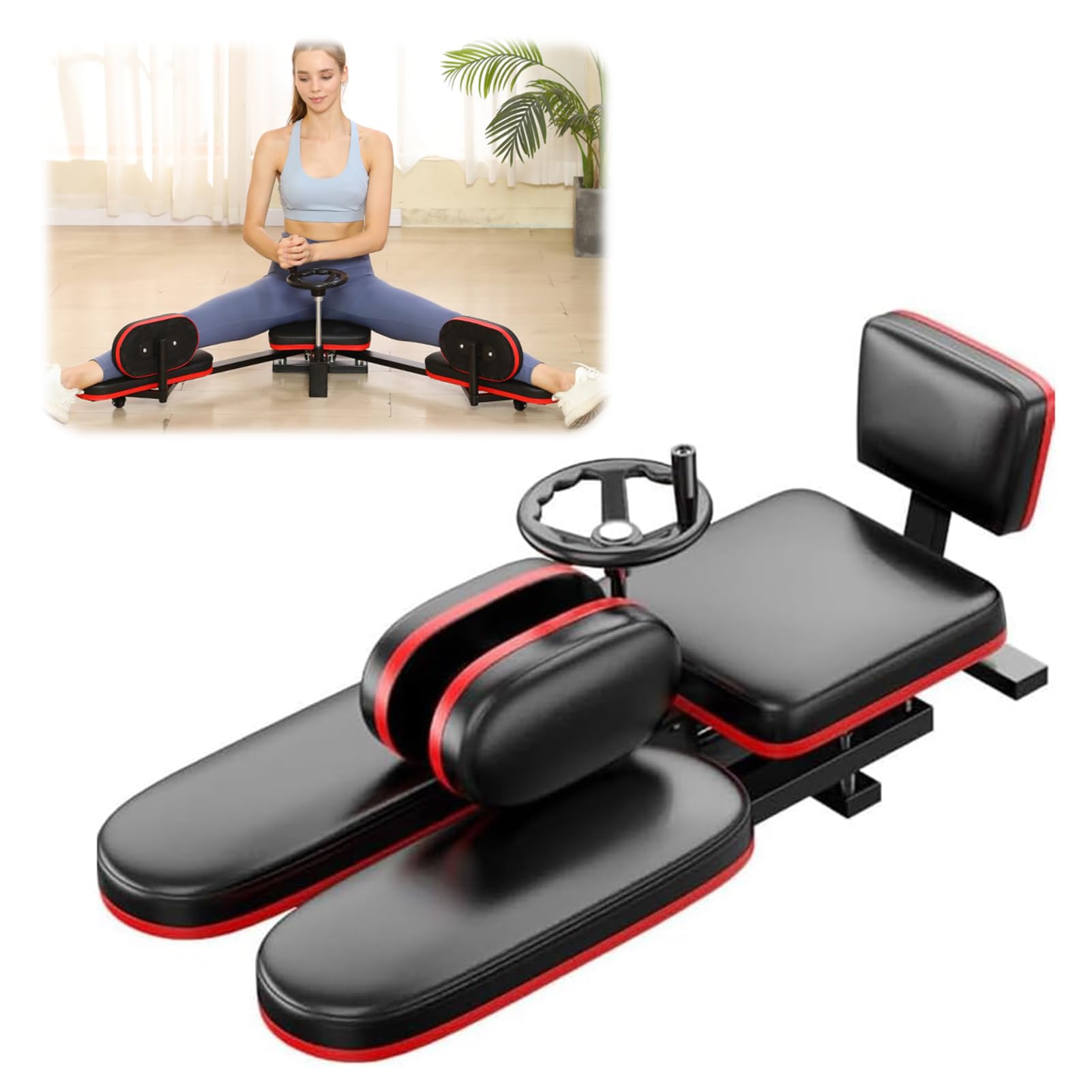 Beinspreizer Professional Leg Extender Zur Dehnung Der Muskeln Bis Zu 180°, Beinstrecker für Die Beine, für Yoga, Kampfsport, Ballett und TäGliches Training
