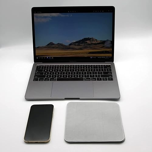 Miniatura 4 de AAwipes Paños de pulido (6.3 x 6.3 pulgadas, gris superfino) compatibles con Apple iPhone, iPad, MacBook, iWatch, paños de limpieza de microfibra