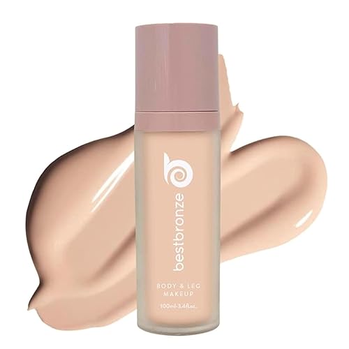 Best Bronze Bombshell Body Makeup - Tattoo Cover Up Makeup & Body Foundation Waterproof - Tattoo Concealer Waterproof for Scars, Varicose Veins Cover Up & Leg Foundation (NW15 Light Beige)