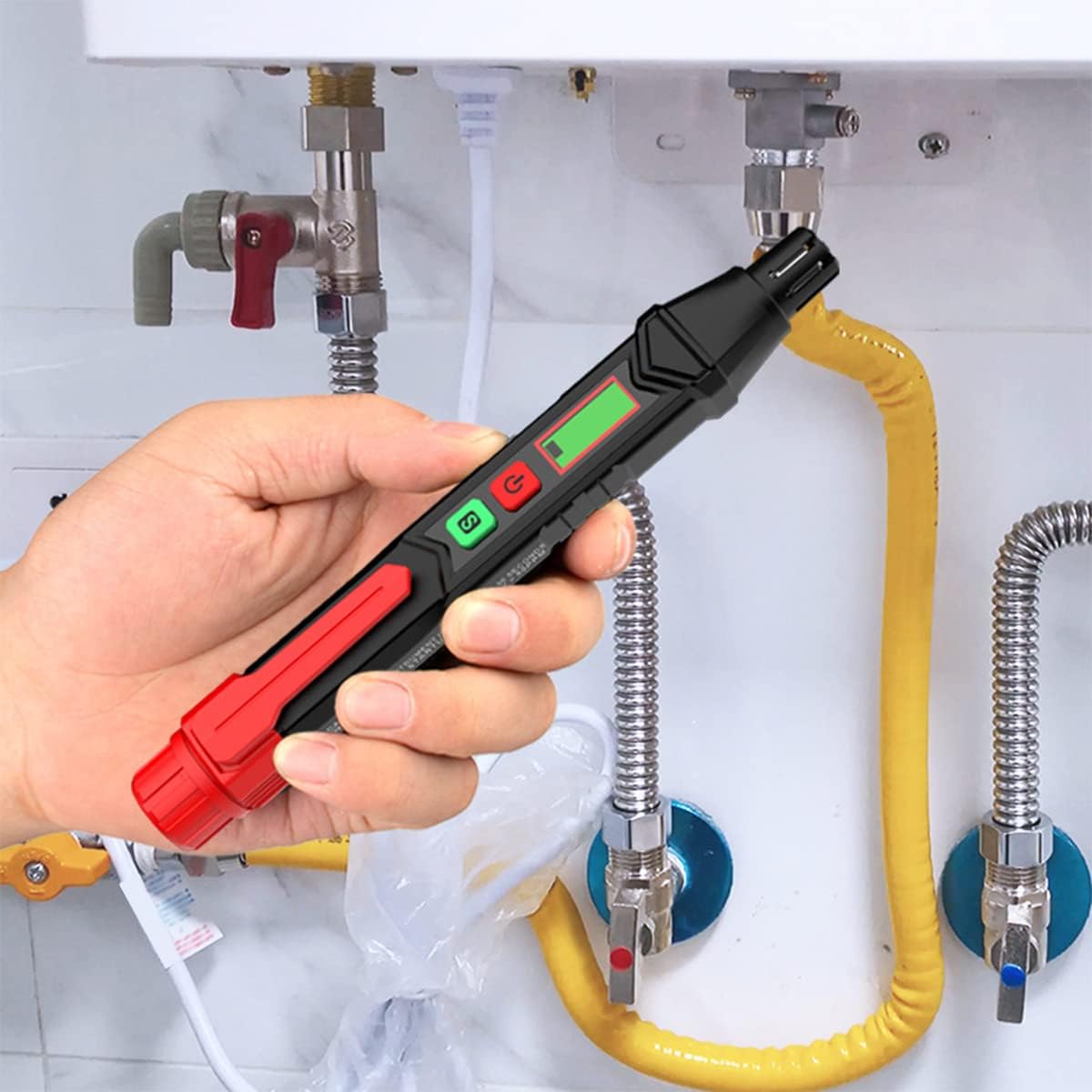 YUDONGL Gas Leak Detector Natural Gas Detector with Audible and Visual