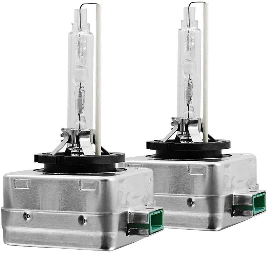Sportiva D3S HID Xenon Headlight Replacement Bulbs Compatible for A5 A6 Q5 Q7 S4 S5 A3 A4 SQ5 RS5 Q3 S3 A8 Quattro with Factory HID Xenon Headlight 6000K Pure Bright White