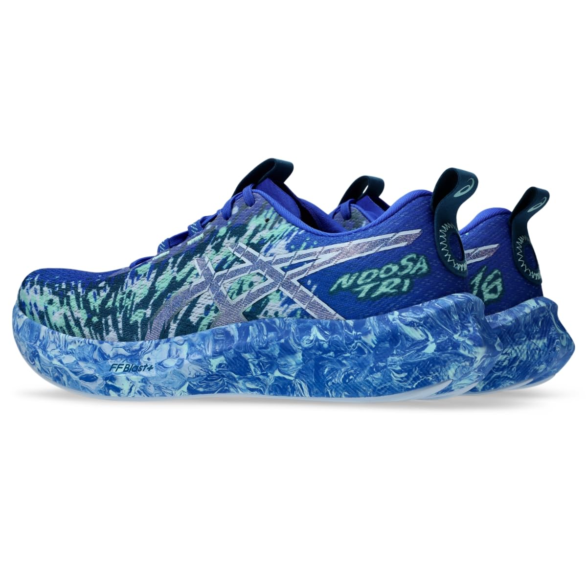 ASICS Noosa Tri 15 Mann Laufschuhe Blau Blau