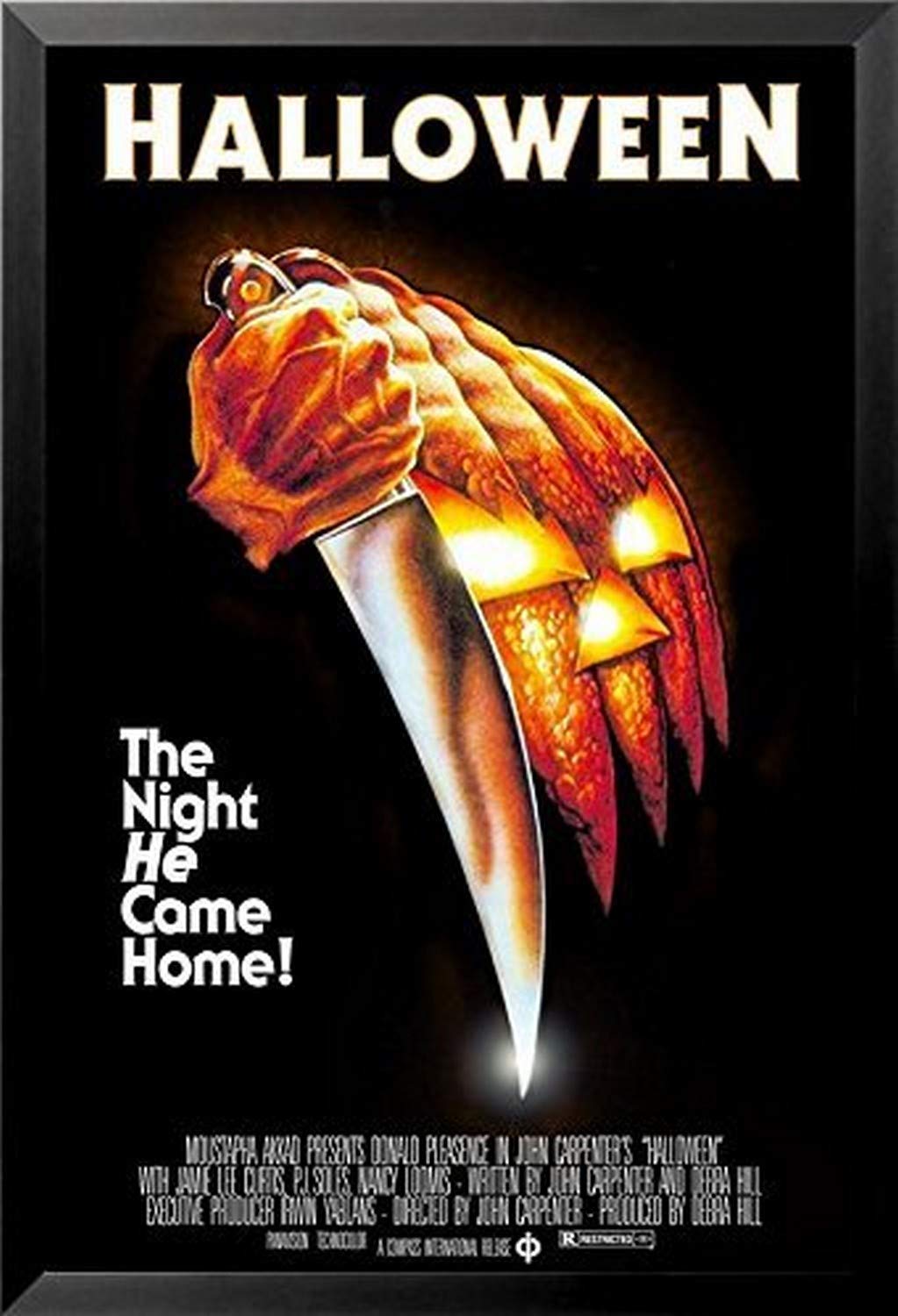Amazon.com: buyartforless Framed John Carpenters Halloween (1978