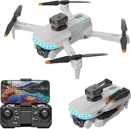 GoolRC Drone de control remoto con cámara 720P Cámara dual Evitación de obstáculos WiFi FPV Bolsa de almacenamiento Paquete Trayectoria Vuelo Gesto