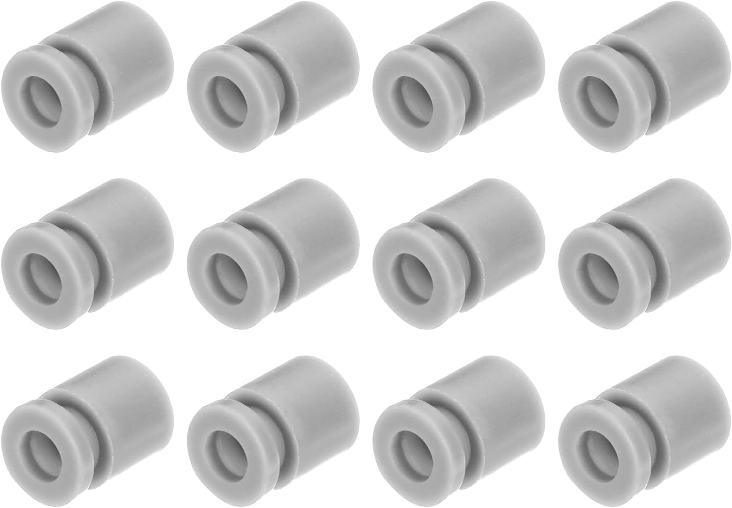 MECCANIXITY RC Anti Vibration Rubber Balls for RC F4 F7 Flight Controller M3x8mm Shock Absorption Balls (Grey), Pack of 12