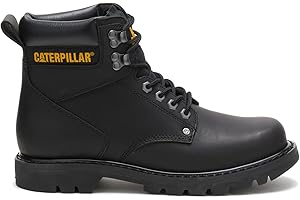 Caterpillar Men's Second Shift Soft Toe Work Boots: Unparalleled Durability and Comfort