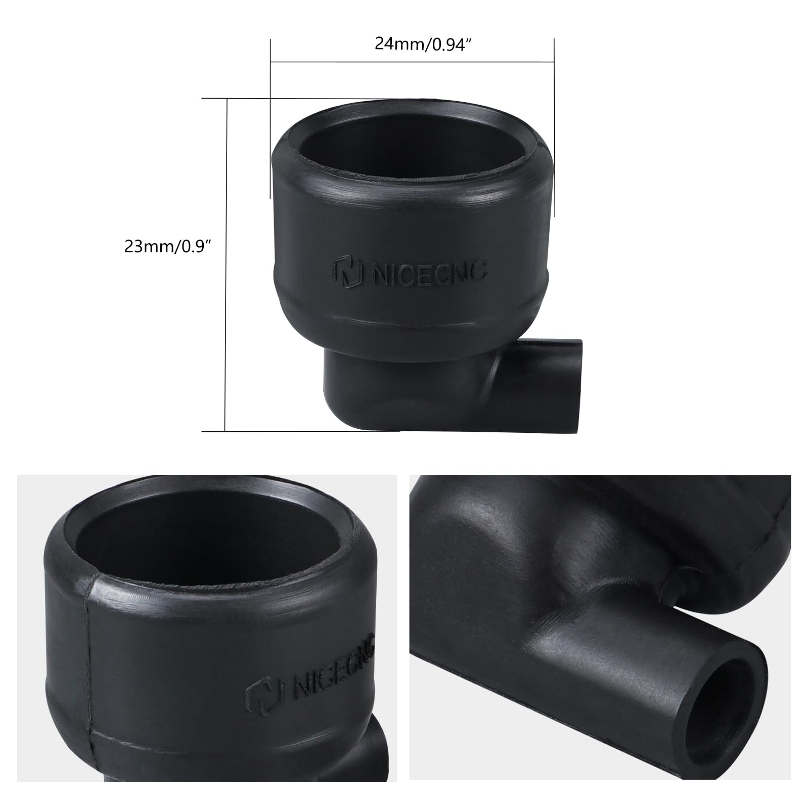 Amazon.com: NICECNC Angle Piece Oil Tank, High Temp Fluororubber