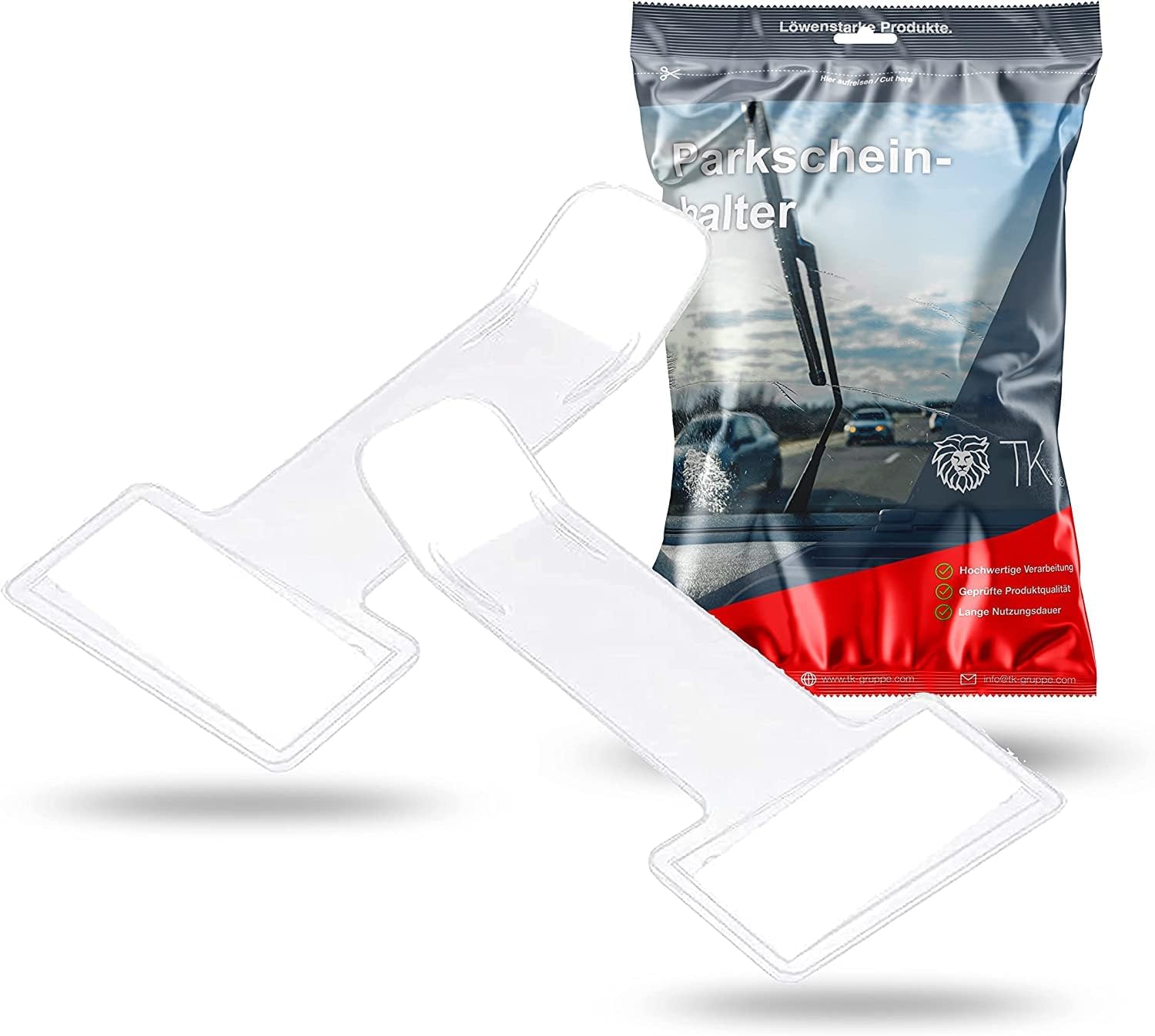 10er Set Parkscheinhalter Clip - Windschutzscheibe Halterung für Parkschein, Parkausweis wie Parkscheibe - Klemme & Tickethalter für Auto - Parkausweishalter - Autozubehör (5x2er)