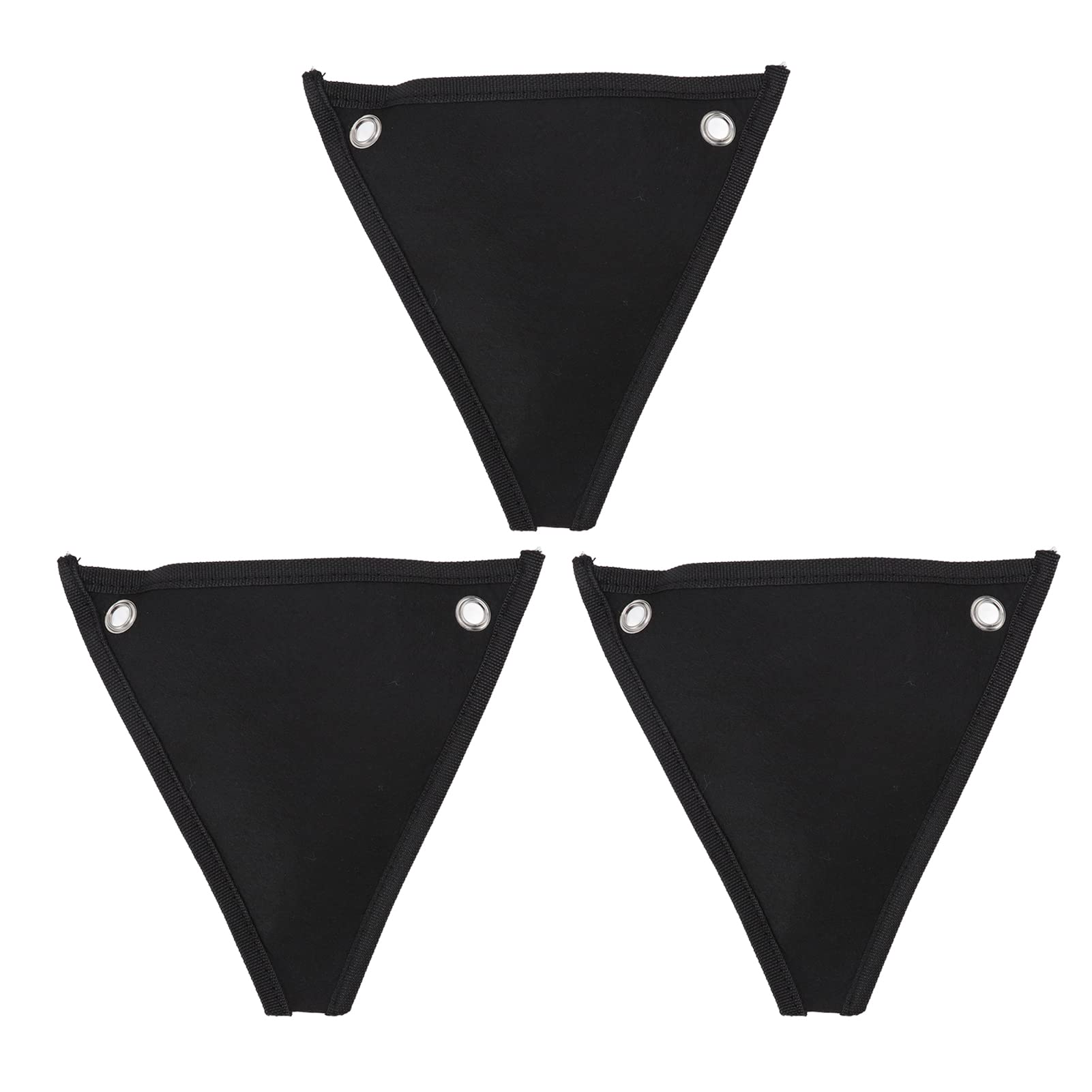 MISETA3Pcs Fabric Planting Bags, Wall Mounted Triangular Plant Grow Bags Root Pouches, Wall Hanging Planter Bag for Potato, Tomato, Vegetables