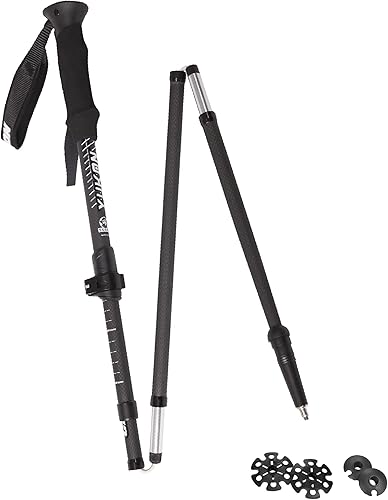 Yukon Charlie's Sherpa Trekking Poles, Twist Lock Adjustment System, Hiking Poles and Snow Baskets, Multiple Styles & Sizes