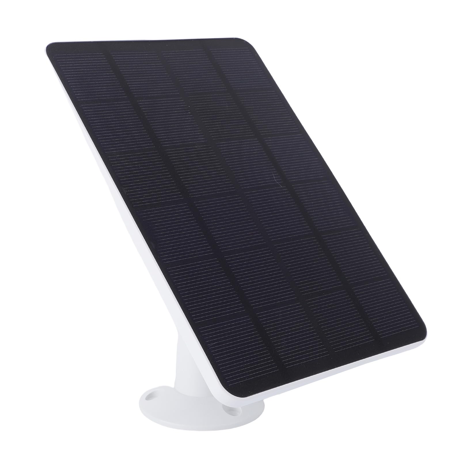 Annadue Panneau Solaire pour Caméra de sécurité, Panneau Solaire étanche Monocristallin 10 W avec Support Réglable par Câble de 9,8 Pieds, Chargeur pour Caméra de Surveillance Extérieure (2 pièces)