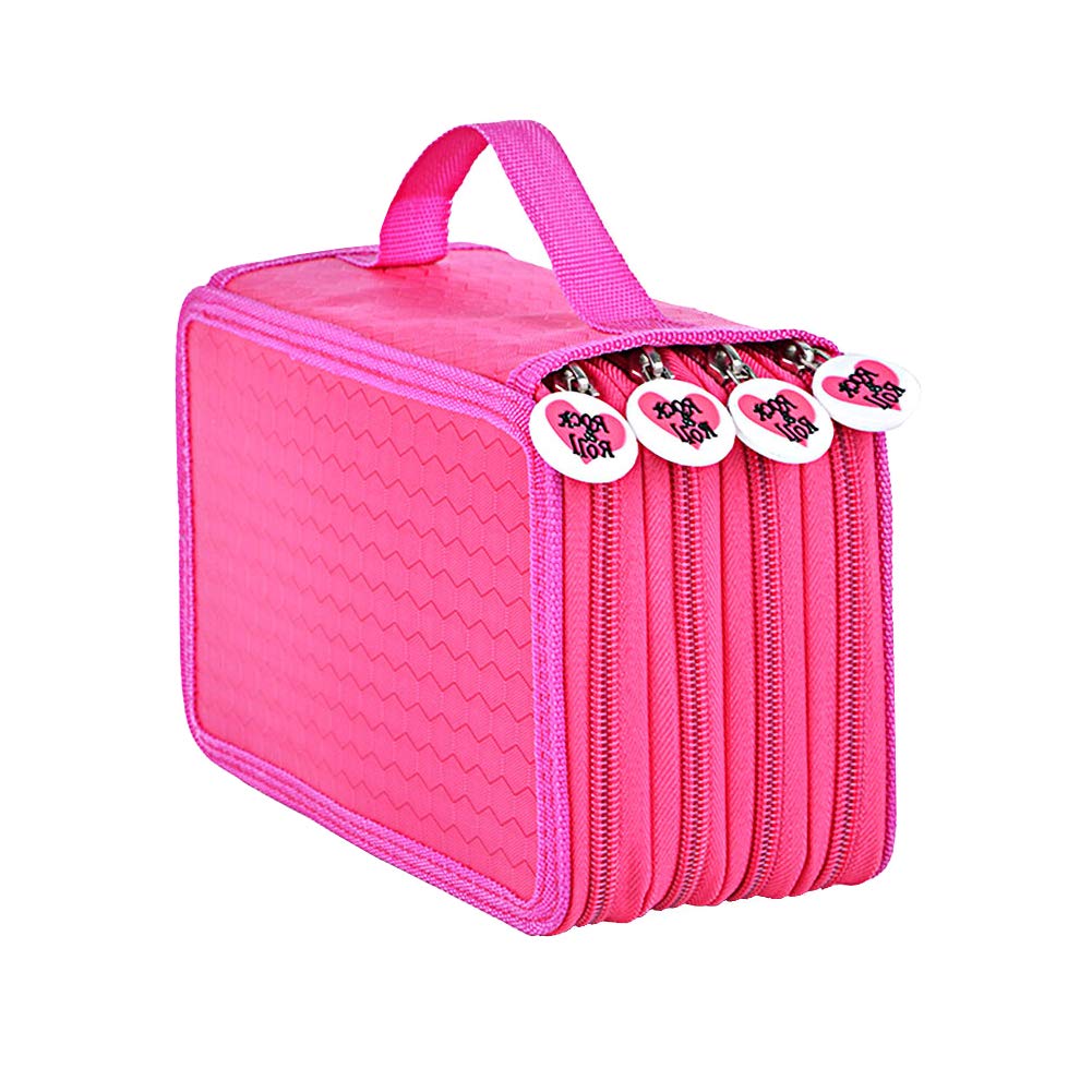 Yosoo Estuche con 72 lápices de Colores Multicapa Oxford, lapices de Colores, Pinceles de Maquillaje, Organizador, Estuche de Gran Capacidad