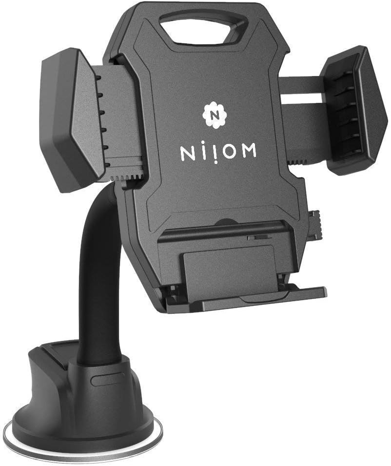 Suction Cup Cell Phone Holder for Car - Best Car Phone Mount for All Phone Models iPhone X 8 7 6 6S 5 5S 5C Accessories Galaxy S7 Edge Google Pixel HTC One Nexus 5 LG GPS Navigation