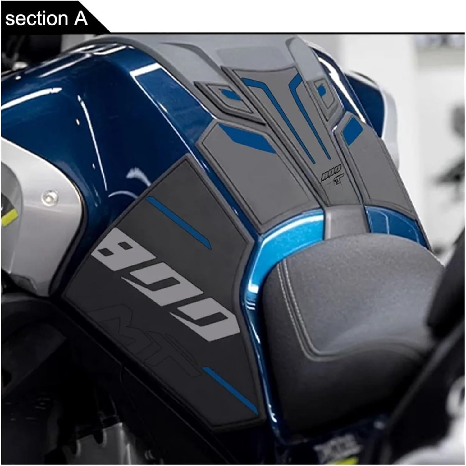 Motorbike Tank Pad For CF&MOTO 800MT 800 MT 800 Mt Motorcycle Accessories Tank Pad Protector Sticker Decal Gas Knee Grip Traction Pad Side
