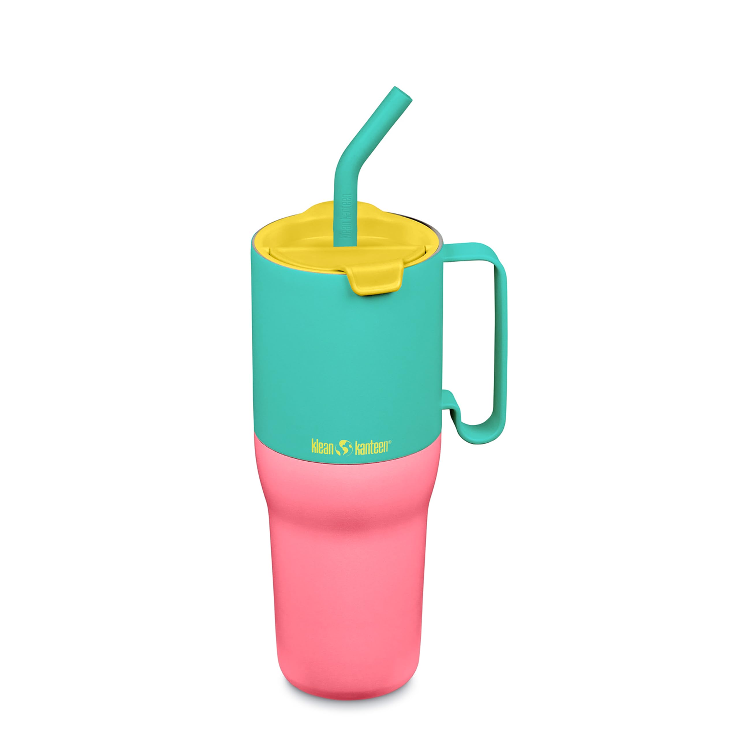 Klean Kanteen 1100ml Rise Insulated Tumbler with Straw Lid & Handle