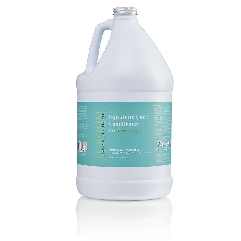 Condicionador para Cães com Esqualano iGroom para Pelos Longos, 3,84 L