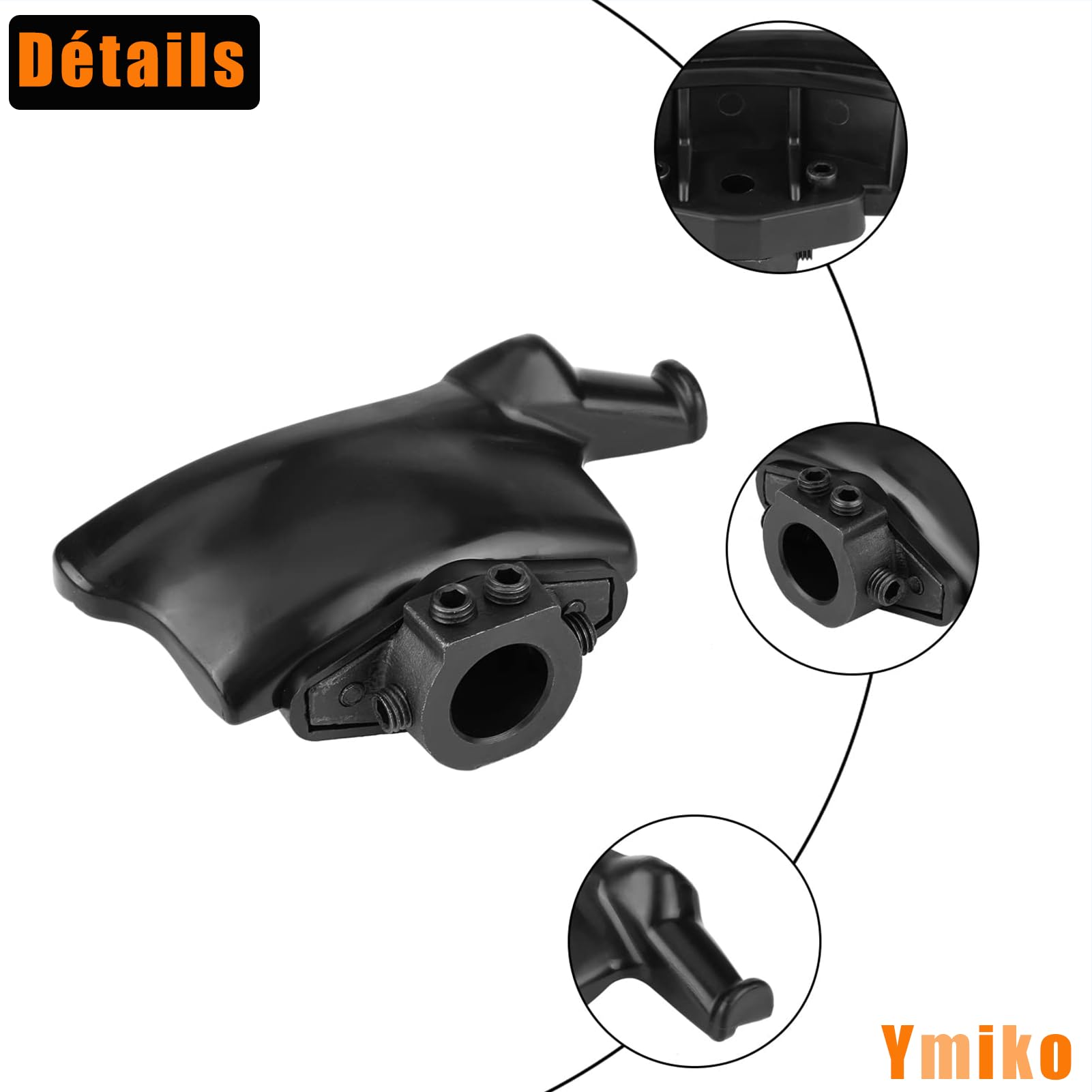 Tête De Démontage En Nylon Pour Changeur De Pneu - 30mm - Protection Jante Noire