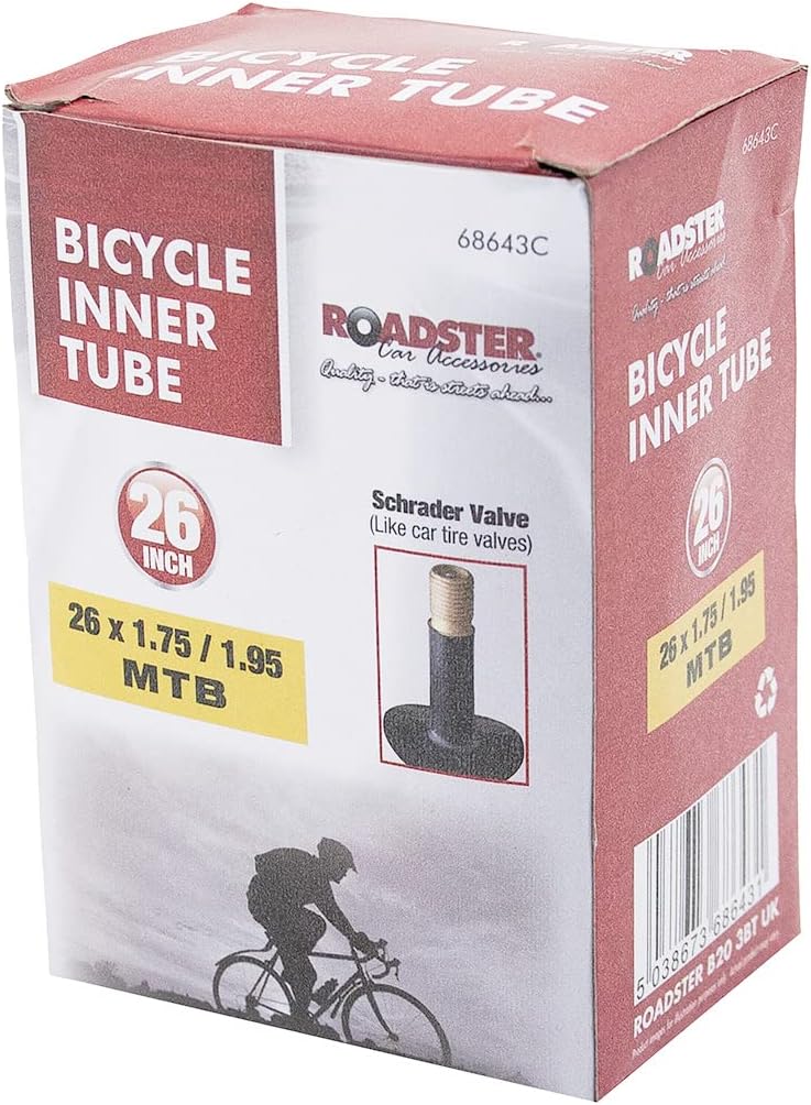 Chambre à Air Sunlite 26 X 1,95-2,125 – Valve Schrader 32 Mm – Noir