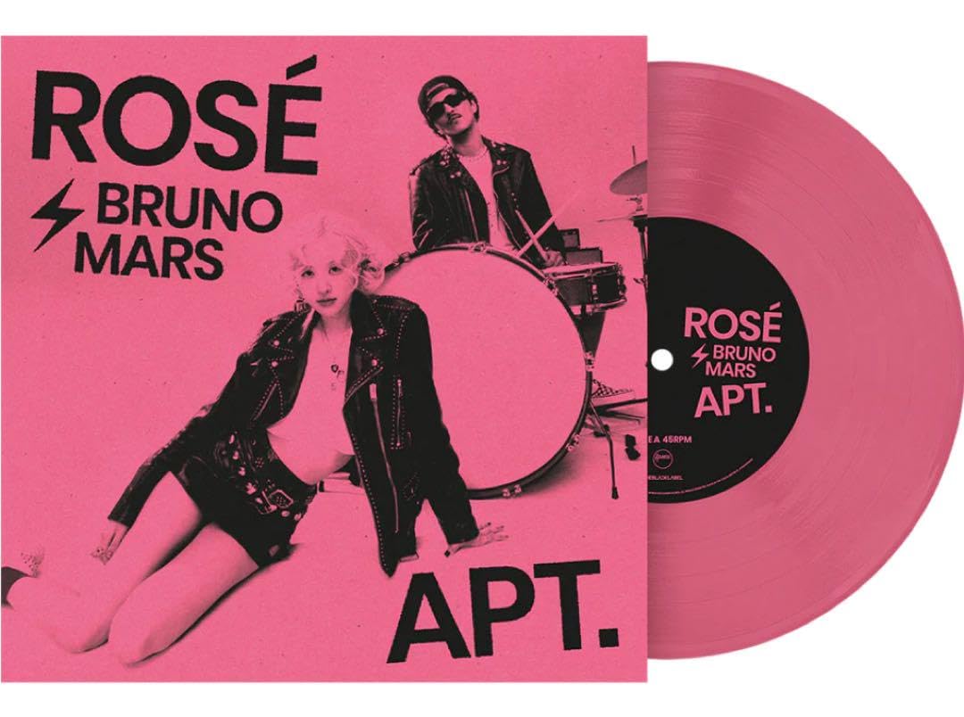Amazon.co.jp: ROSÉ & 限定ピンク7インチレコード APT. : 楽器