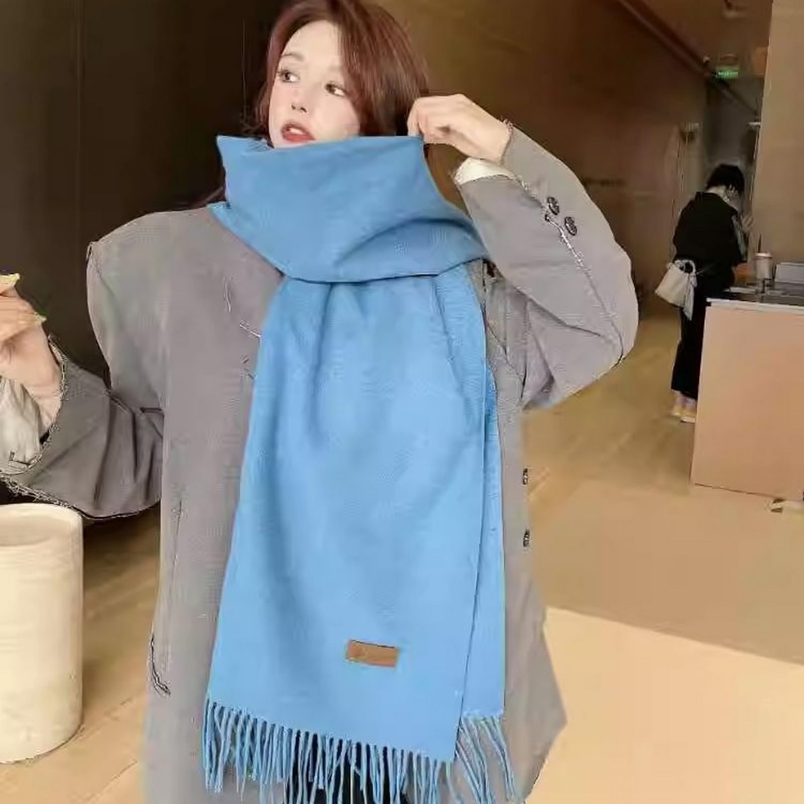 Foulard Donna Sciarpe E Scialli Invernali Da Spessi Caldi Scaldacollo Versatili