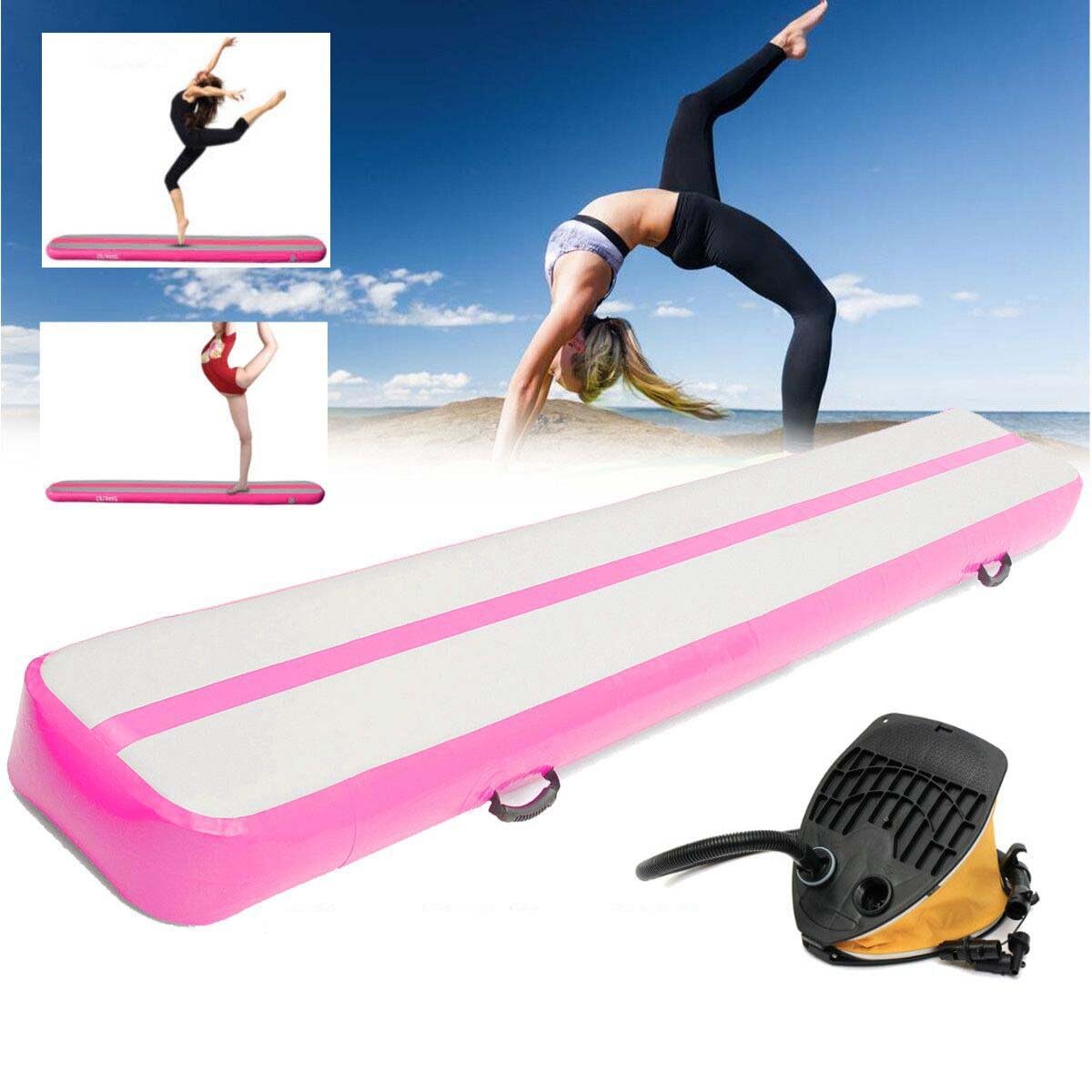 WnewTools 40cm*5m*10cm Inflatable Air Balance Beam Inflatable Training Mat Air Tumbling Track Gym Mat