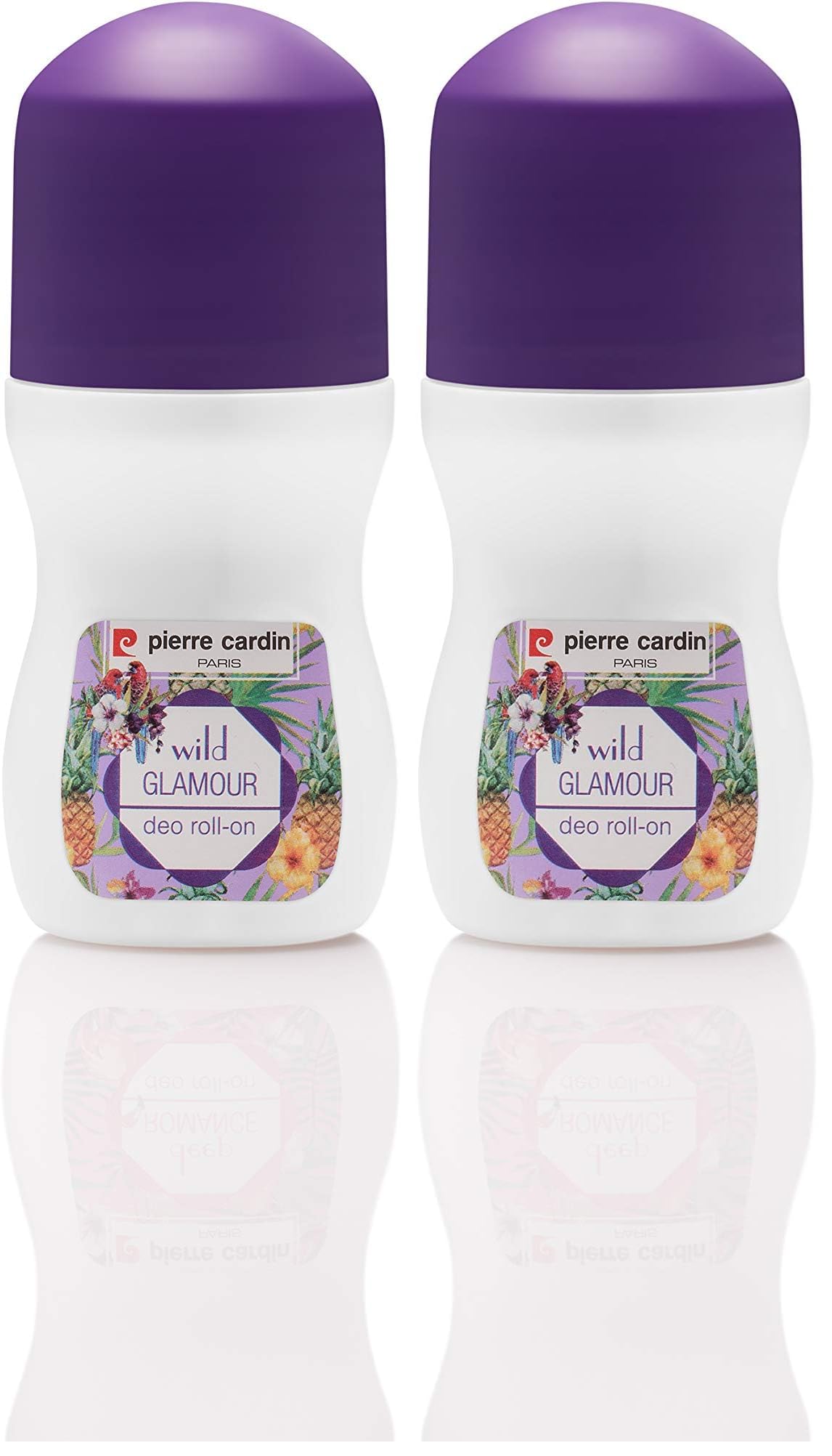 Pierre Cardin Wild Glamour 48 Saat Etkili Antiperspirant Roll On Deodorant, 50 Ml 2li paket