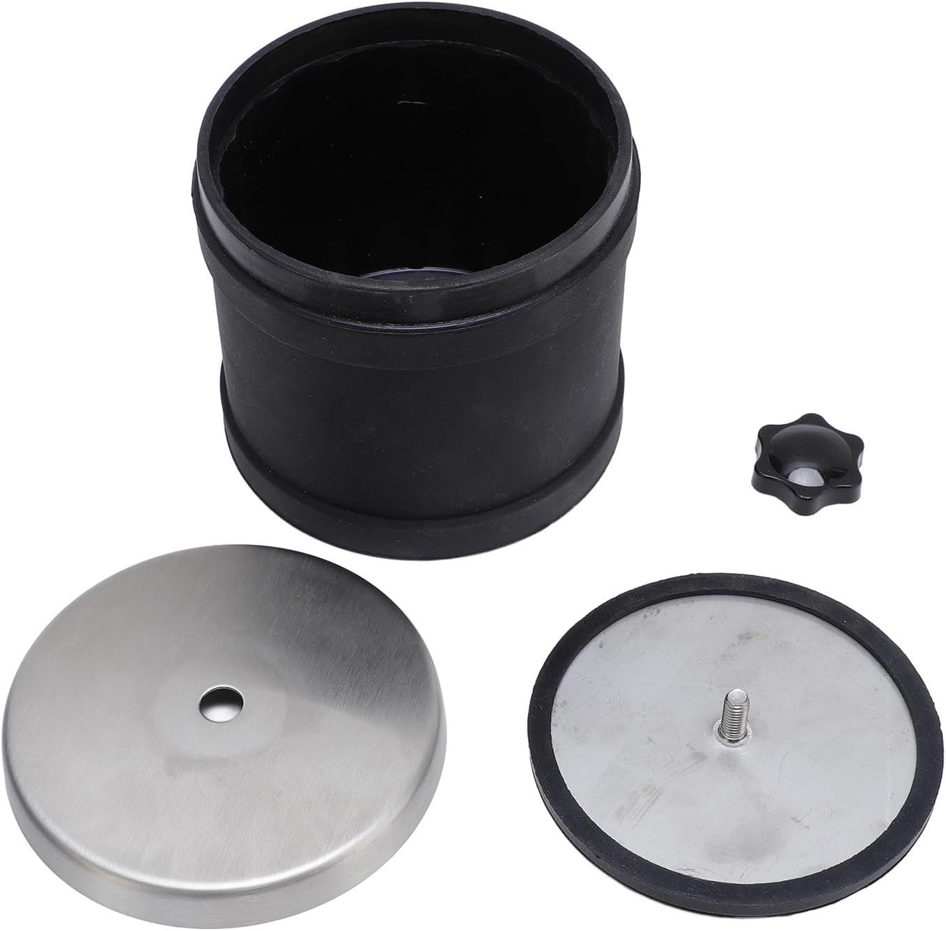 Mumusuki Rock Polisher, 2.5LB Capacity Rubber 75% Quieter, 3 Gears Speed Control with Auto Shut Off Timer, for Jewelry Making and Stone Polishing (US Plug)