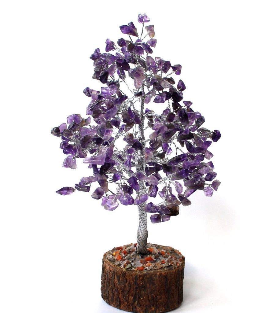 Crystal Calling Amethyst Crystal Tree with Coated stem