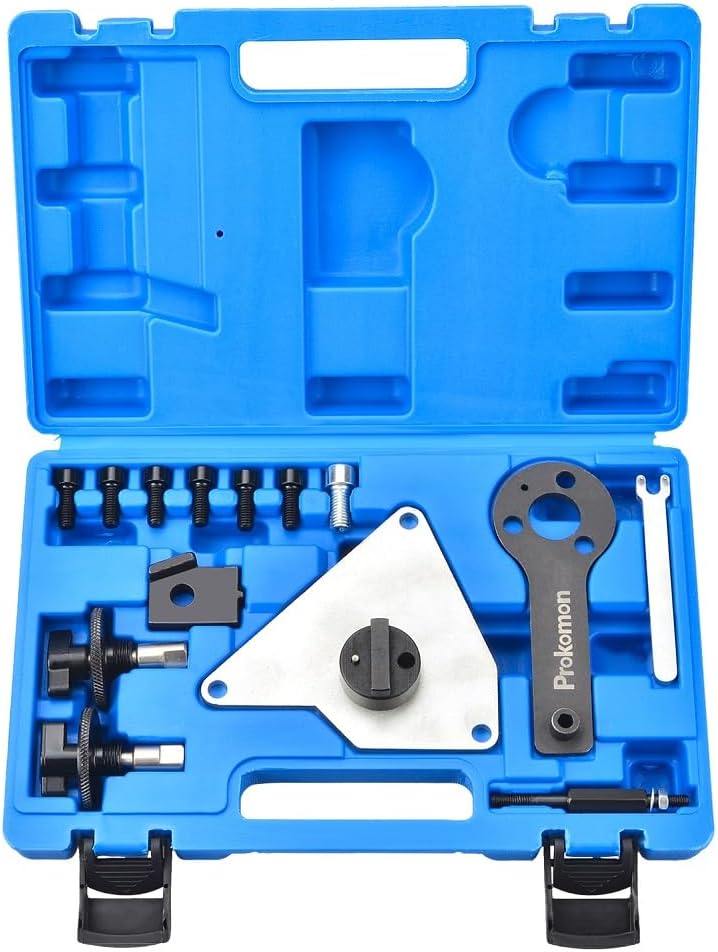 Prokomon Engine Timing Belt Tools Kit; Engine Camshaft Crankshaft Locking Tool Compatible for Alfa Romeo Fiat Multiair 1.4 L
