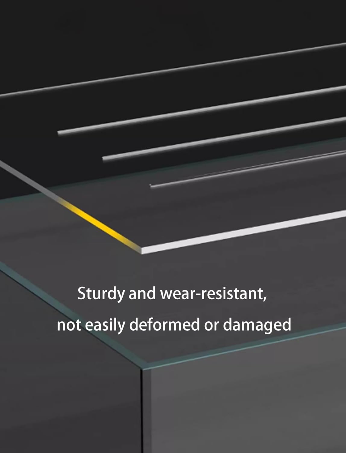 Aquarium Lid, Anti Jumping Tank Cover, Scratch Resistant, Fish Tank Cover, Easy Feeding & Ventilation(31x15cm)