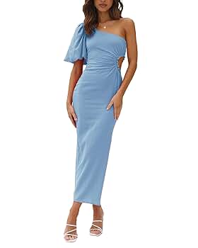 ワンピース MEDI OFF SHOULDER PUFF SLEEVE DRESS MEDI OFF SHOULDER PUFF SLEEVE DRESS
