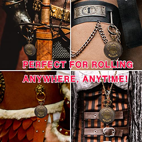 DND - Set di dadi micro poliedrici da 6 mm con