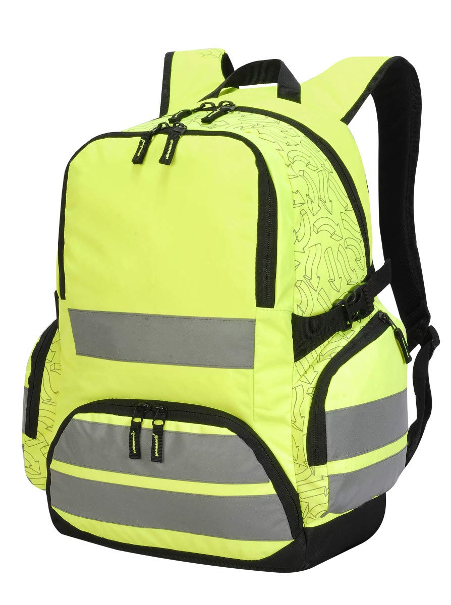 Sac à dos haute visibilité - sécurité - 7702 - orange fluo