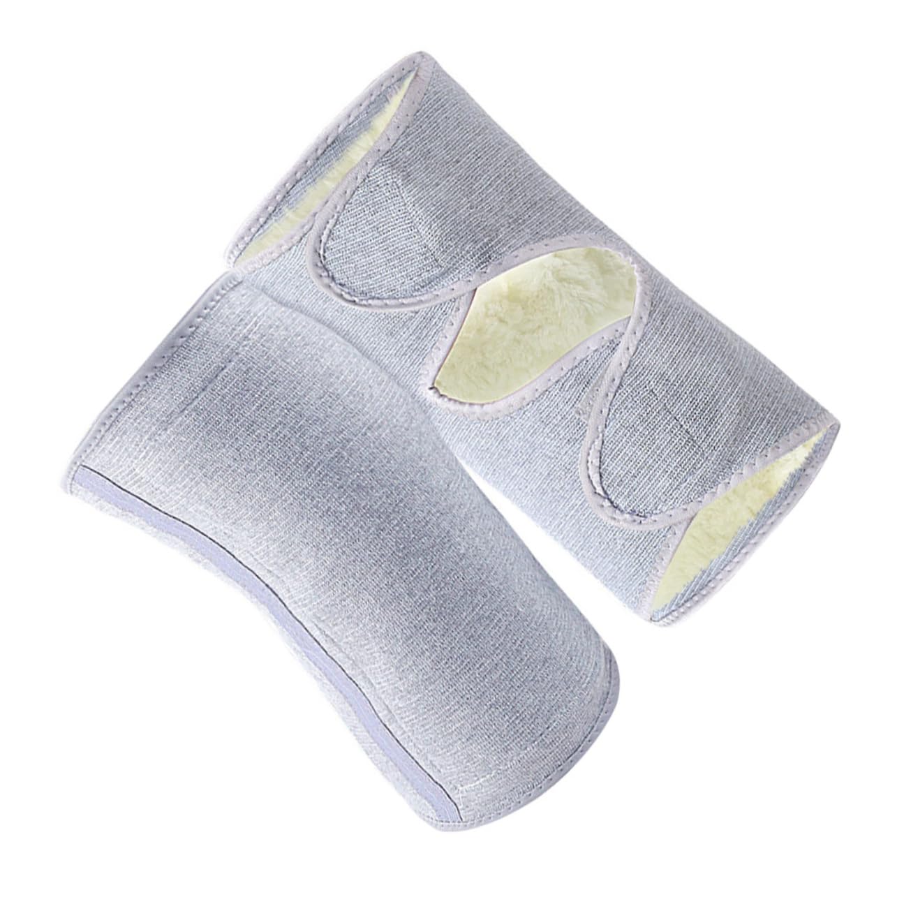 COLLBATH Thickened Elastic Knee Wrap Warm Winter Leg Warmer for Outdoor Riding Hiking