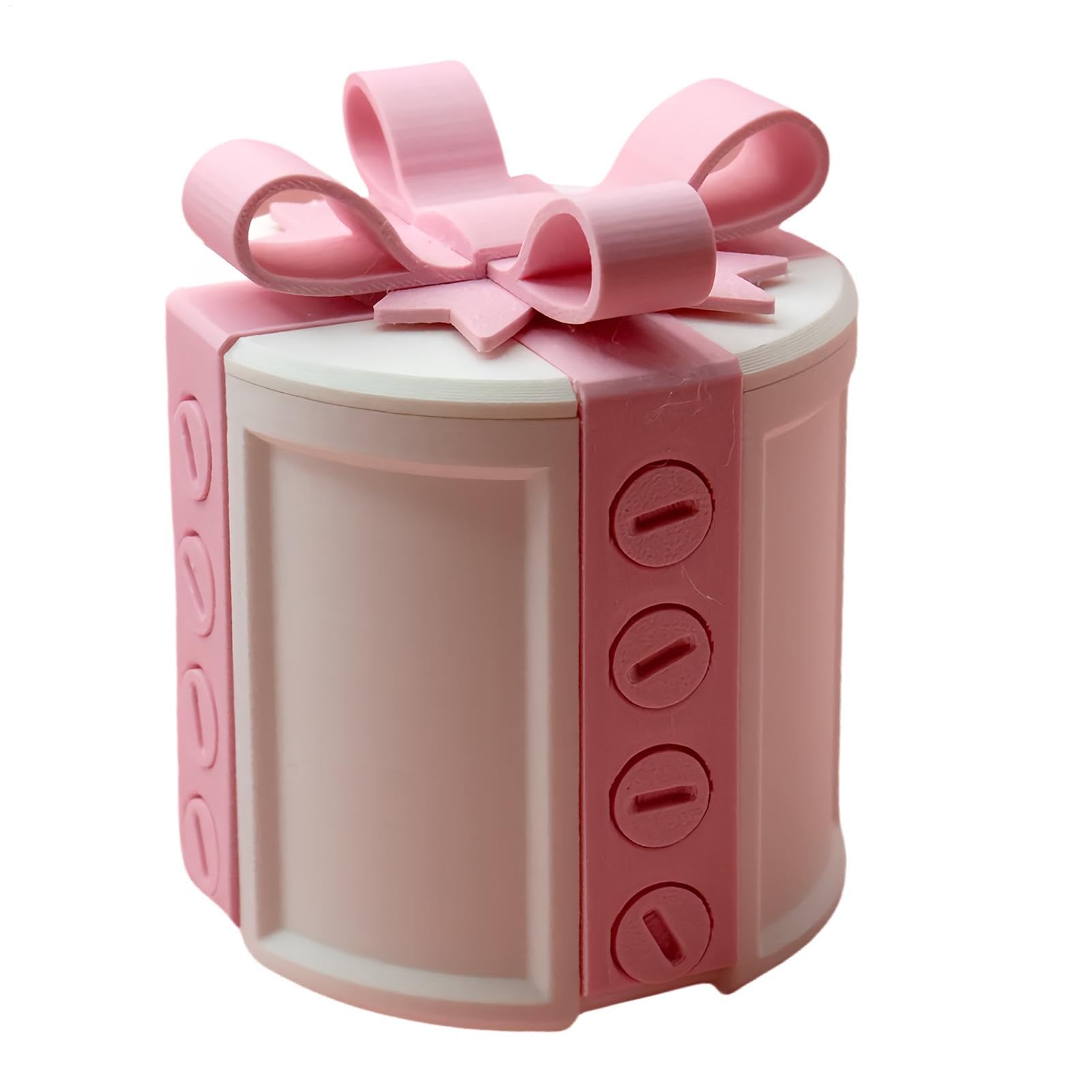 Caja de regalo con rompecabezas secreto para bombones y joyería fina