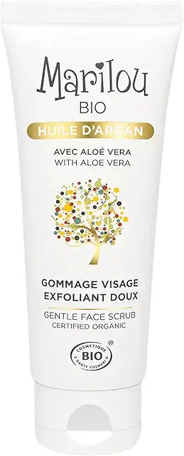 Gommage Visage Exfoliant Doux Marilou Bio à l'Huile d'Argan - 75ml