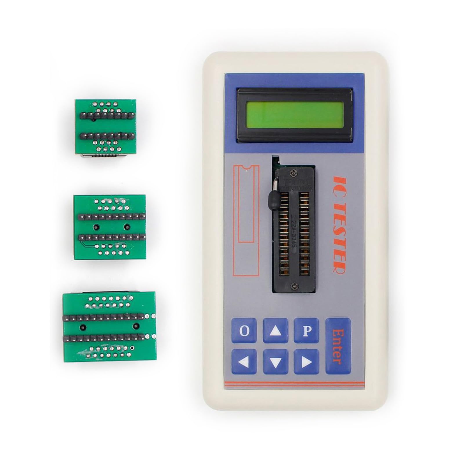 Tester avanzato per circuiti integrati, adatto per test e programmazione efficienti di circuiti integrati in impianti di produzione, tester IC a batteria
