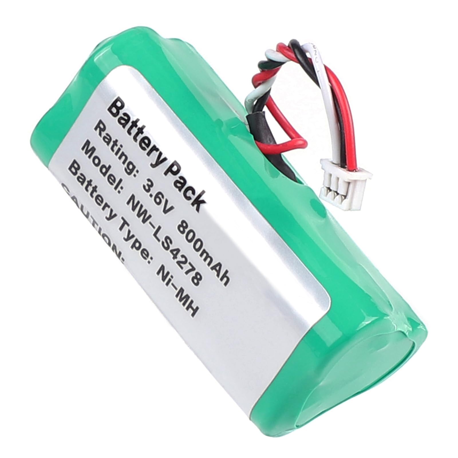 800mAh 3,6V Ersatzakku für Symbol Barcode Scanner DS6878 DS6878-SR LS4278 | Kompatibel mit LS4278-M, LI4278 Handscanner, Ni-MH AA Wiederaufladbar, 82-67705-01, BTRY-LS42RAAOE-01