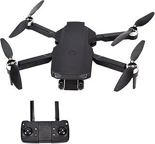 Quadricóptero Aéreo, GPS Dobrável, Controle Remoto Aeronave Premium Performance HD 5G Quadricóptero Drone Aéreo Altitude Hold Drone Voador Estável com Brinquedo Eletrônico Manual