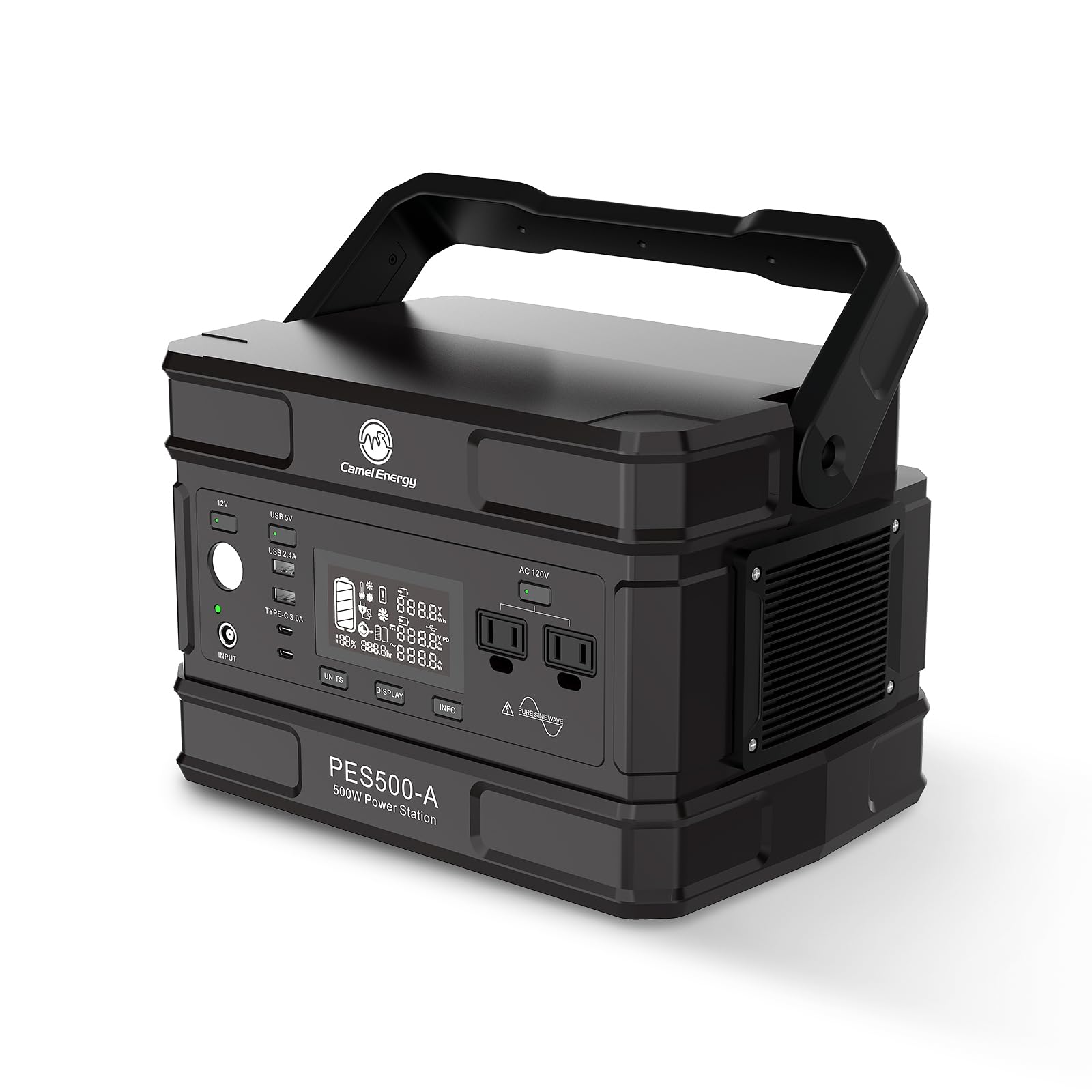 Amazon.com: Camelenergy Portable Power Station 500W, 512Wh