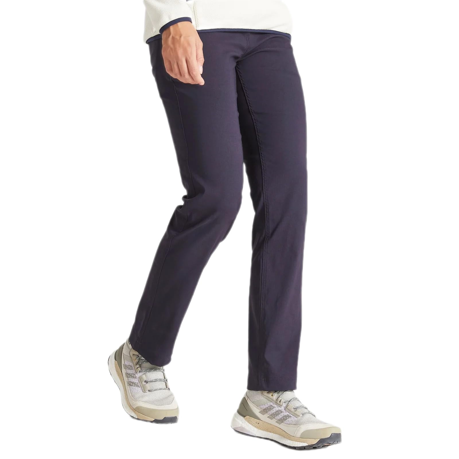 Craghoppers Women's Kiwi Pro II Trousers with 4 Pockets and Water Repellent Finish, Stretchable, Hard Wearing & Sun Protection - Perfect for Outdoor, Walking, Camping & Hiking Navy