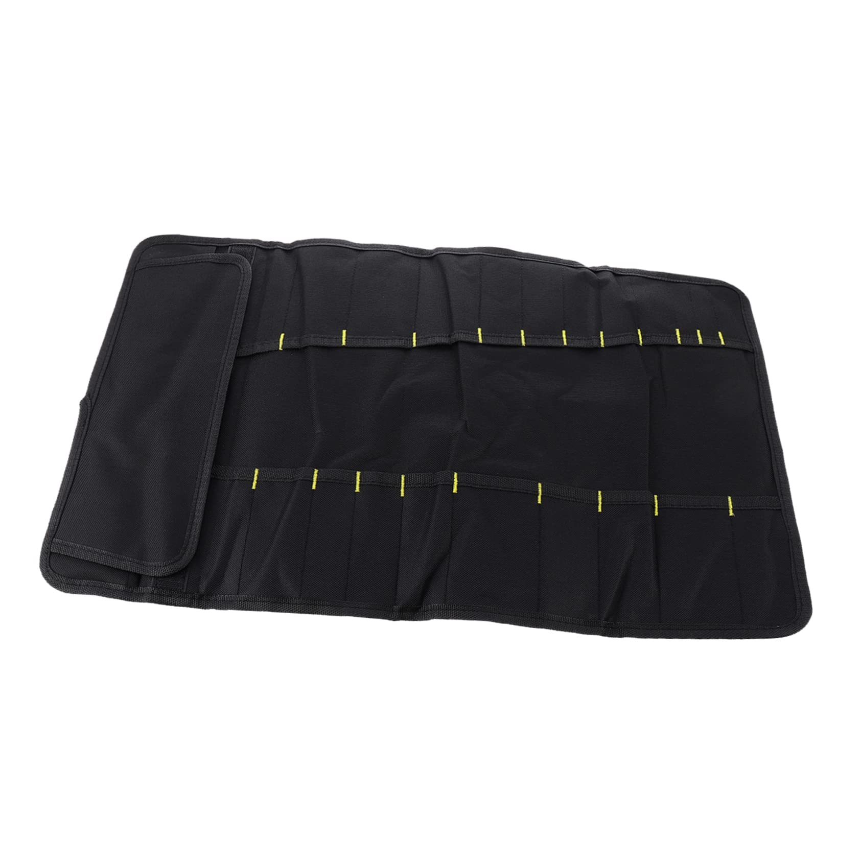 MUCKLILY 1Pc Chef Roll Bag Slots Cutlery Holder Portable Knife Storage Case Oxford Convenient Handle for for Chefs Cooking and Outdoor Use