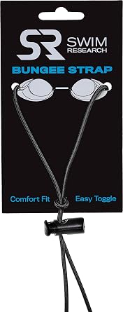 Adjustable Neon Bungee Cord Replacement Swim Goggles Kit | Swimming Goggle Strap | Unisex, One Size Fits Most