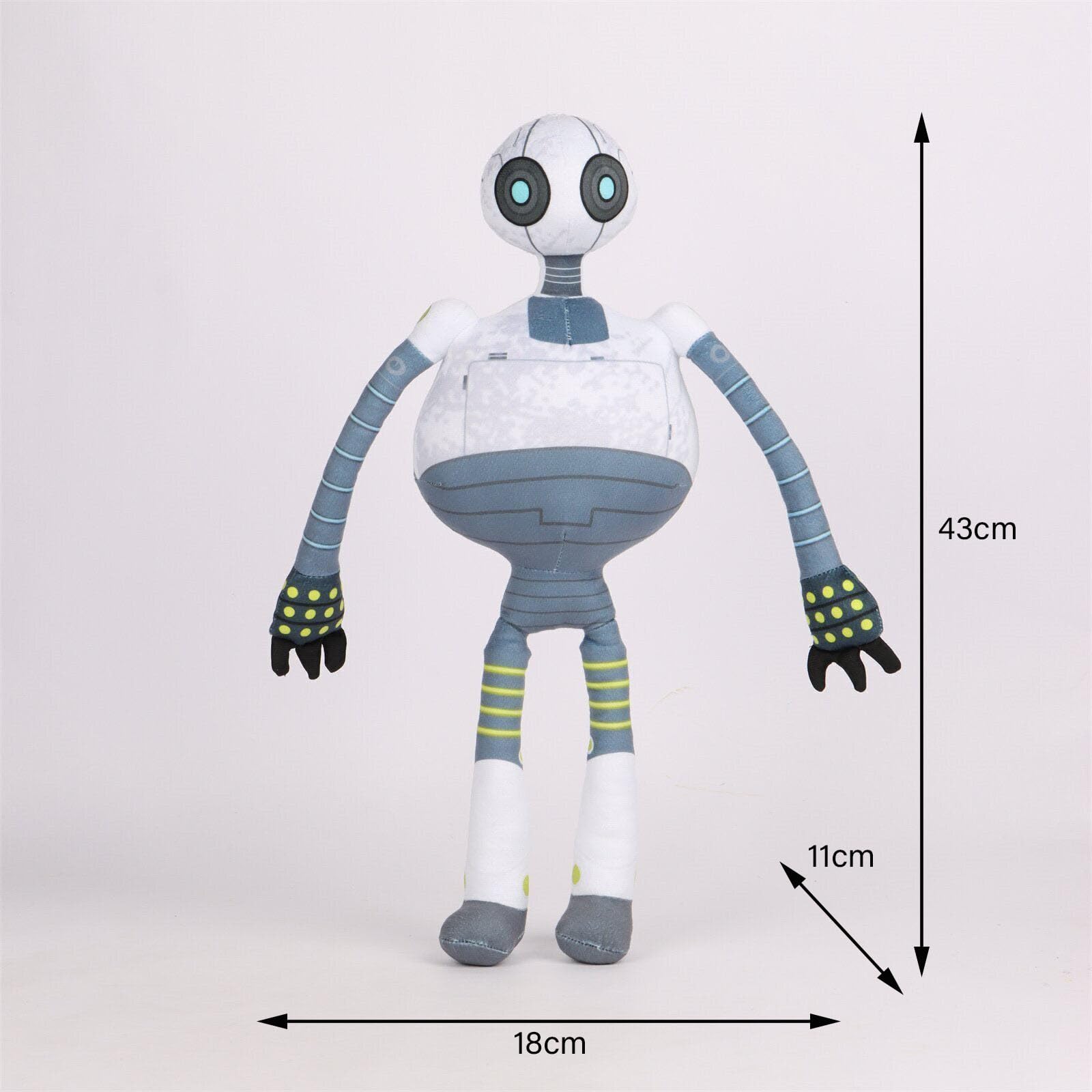 Amazon.co.jp: ワイルド ロボット ぬいぐるみ 非公式 43cm 人形 ドール