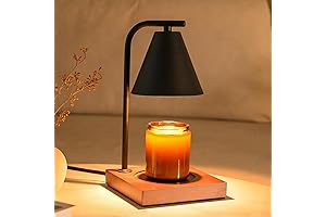 SOKCVSEA Fragrance Metal Vintage Candle Warmer Lamp