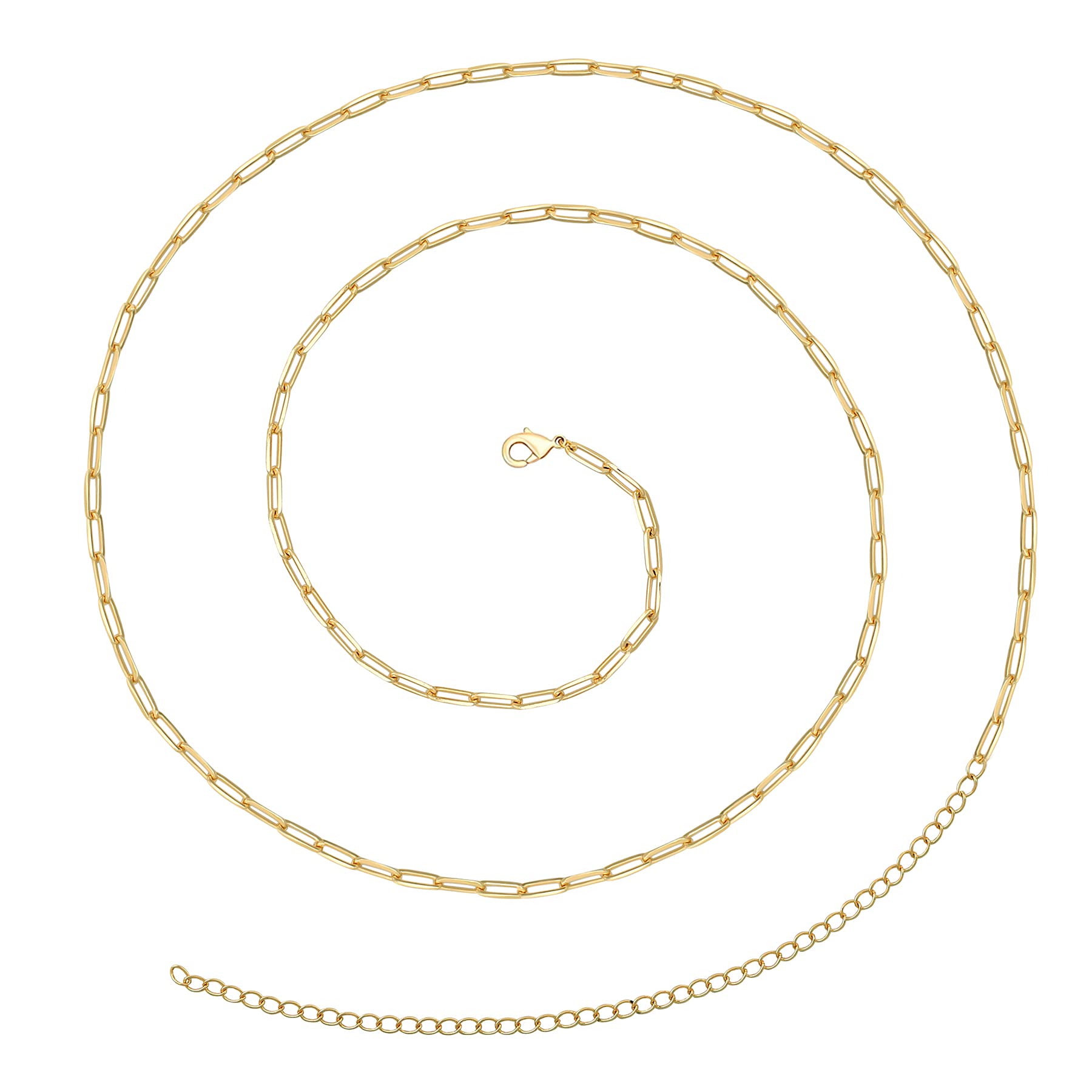 TOBENY 27.5/33.5/40 Inches Waist Belly Chains for the Waist for Women 14K Gold Plated Belly Chains for Women Plus Size Body Chain for Women Teens