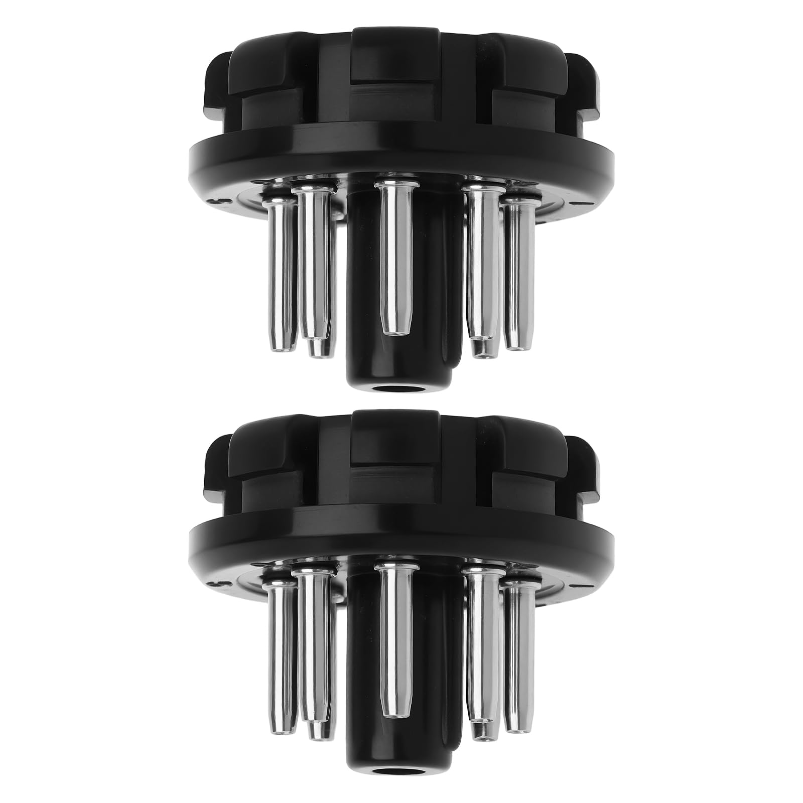 The Lord of the Tools 2pcs 8Pin Bakelite Tube Socket Octal Pin Plug Base for Guitar Amplifiers