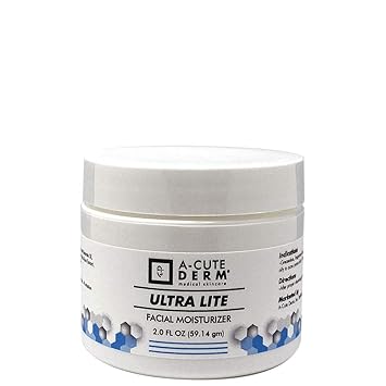 A-Cute Derm Ultra Lite Facial Moisturizer for Dry Skin | Helps in Soften and Rehydrate Skin | Day and Night Cream 2.0 oz