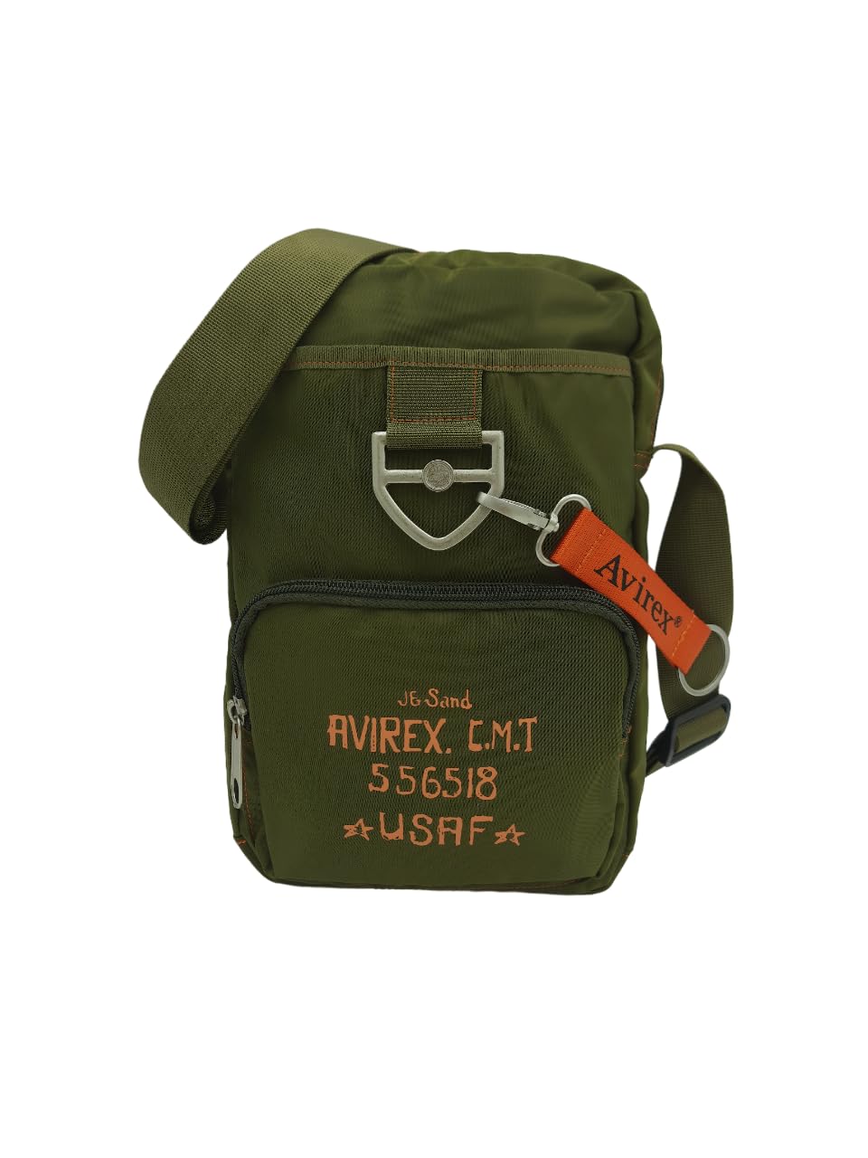 Borsello A Tracolla In Nylon Impermeabile Uomo – Con Tasche Multiple, Portachiavi Rimovibile, Collezione PST03