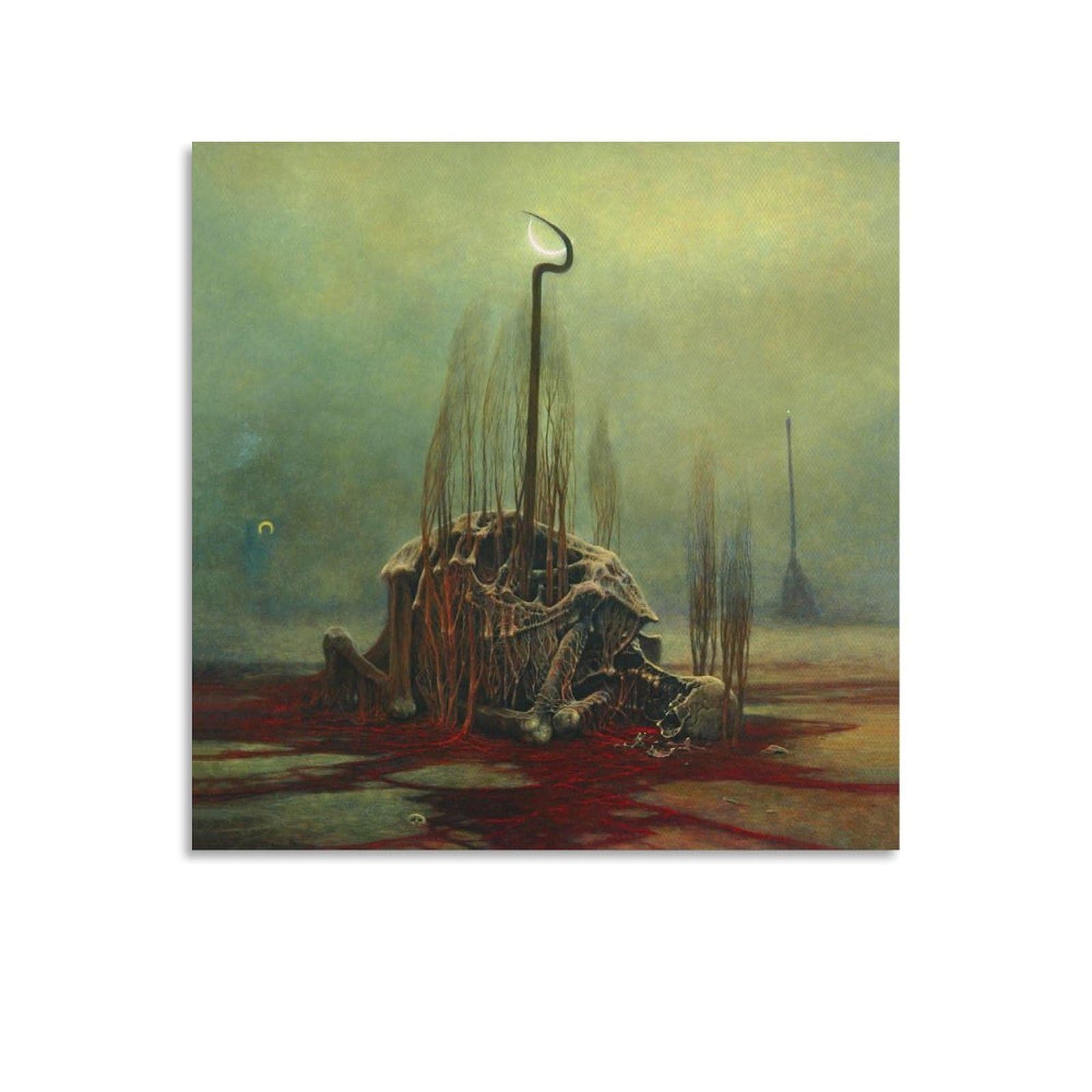 Amazon.com: Zdzislaw Beksinski Prints Poster Fantasy Art (103
